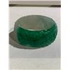 Image 3 : SPINACH GREEN 'TWISTED RUYI' BANGLE