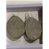 Image 2 : PAIR OF JAPANESE RADEN EARRINGS IN CASE