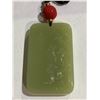 Image 2 : CELADON WHITE JADE KANNON NECKLACE