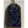 Image 2 : SOUTHERN ASIAN GREEN JADE INLAID PENDANT