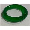 Image 2 : BURMESE SPINACH GREEN JADEITE BANGLE