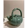 Image 2 : CHINESE CELADON GLAZED PUMPKIN TEAPOT IN CASE