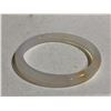 Image 1 : WHITE CLEAR JADE LADIES BANGLE