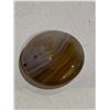 Image 2 : JAPANESE WHITE AND RUSSET AGATE PENDANT