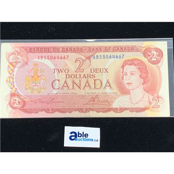 1974 CANADIAN $2 BILL