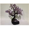 Image 1 : AMETHYST TREE ON AMETHYST BASE RETAIL $2,600, 14"