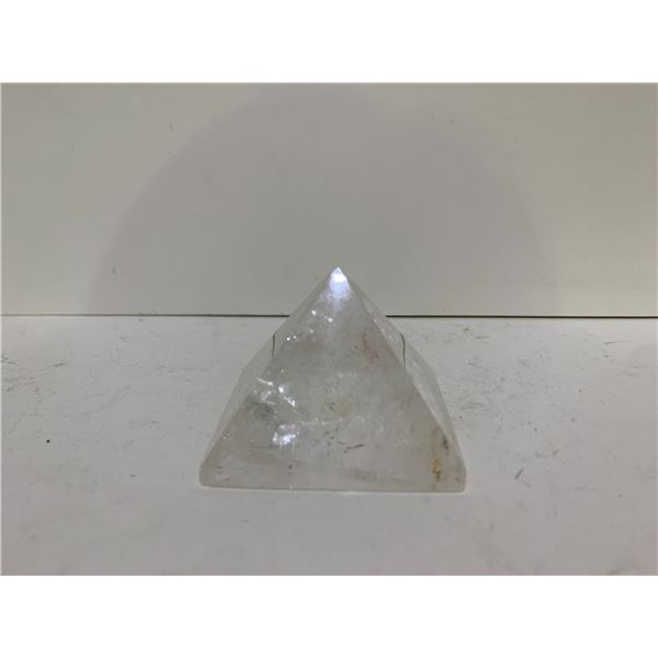 CLEAR QUARTZ PYRAMID RETAIL $289