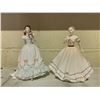 Image 1 : 2 COALPORT BONE CHINA FIGURINES