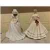 Image 2 : 2 COALPORT BONE CHINA FIGURINES