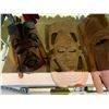 Image 2 : ASSORTED WOOD CARVED MASKS