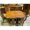 Image 2 : 3-PC DINING SET INCLUDING; DINING TABLE WITH 6 CHAIRS, CURIO CABINET & 2 DRAWER 2 DOOR SIDE BOARD