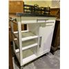 Image 2 : MOBILE WOOD & CHROME KITCHEN CART