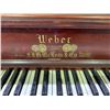 Image 2 : WEBER PLAYER PIANO WITH 4 ASSORTED SCROLLS & BENCH