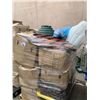 Image 2 : PALLET OF ASSORTED ITEMS INCLUDING; WOOD KEY RACK, CHRISTMAS TREE BASE, LUGGAGE & MORE