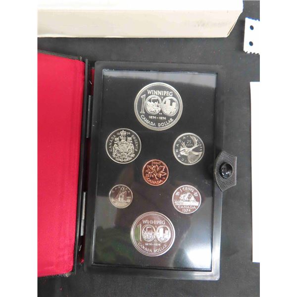 1974 Canada Double Struck Uncirculated Coin Set with