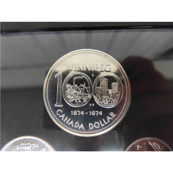 1974 Canada Double Struck Uncirculated Coin Set with