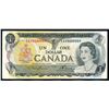 Image 1 : BANK of CANADA $1.00 1973 BC-46aA-iN5-iv CCCS VF-25