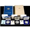 Image 1 : AUSTRALIA 1985-1988. 5 Commemorative $10.00 and Year Sets Proof