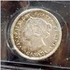 Image 2 : CANADA 5 Cents 1884 Far 4 ICCS Fine-15