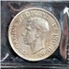 Image 2 : CANADA Dollar 1945 5 over 5 ICCS Almost Uncirculated