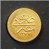 Image 1 : EGYPT 25 Qirsh 1872 Abdul Aziz Gold Coin Unc