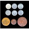 Image 2 : PORTUGAL & POSSESSIONS 1865-1942. A Lot of 9 Coins Very Fine-Unc