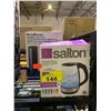 Image 1 : SALTON TEMPERATURE CONTROL CORDLESS KETTLE & 2 OMNIBREEZE PERSONAL FAN 2-PACKS