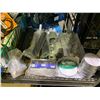 Image 2 : ASSORTED ITEMS INCLUDING; ELECTRICAL TAPE, BRAD NAILS, LUG NUTS & MORE