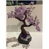 Image 3 : AMETHYST TREE ON AMETHYST BASE APPROX 14" RETAIL $2,400