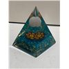 Image 2 : BLUE QUARTZ ORGONITE PYRAMID RETAIL $489