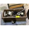 Image 1 : CRATE OF ASSORTED METAL WORKING ACCESSORIES