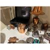 Image 2 : ASSORTED COLLECTABLES; COPPER LAMP, LETTER OPENER SET, FLASHLIGHTS AND MORE