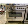 Image 1 : FORNO 6 BURNER GAS STOVE TOP WITH CONVECTION OVEN