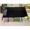 Image 2 : GLASS TOP METAL DESK