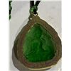 Image 3 : NEPAL PALE GREEN SEATED BUDDHA PENDANT