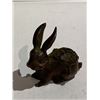 Image 1 : COPPER 'RABBIT' SCHOLAR PAPER WEIGHT