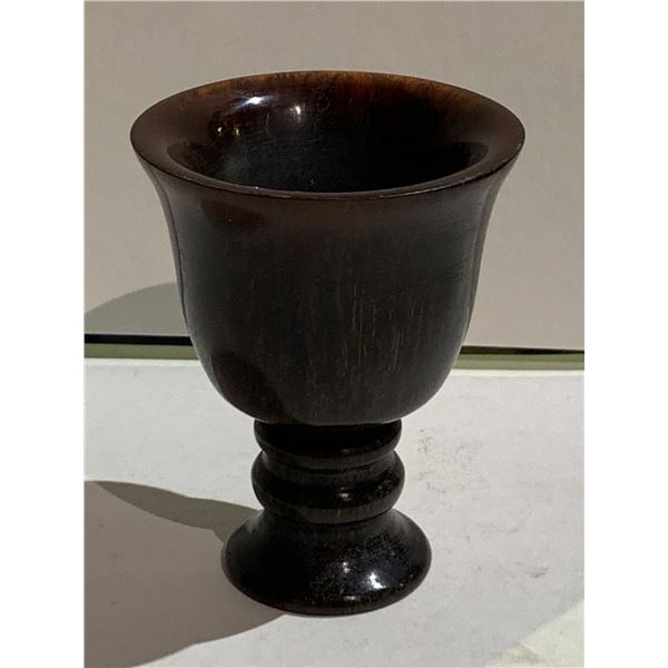 SINO- TIBETAN LIBATION HORN CUP