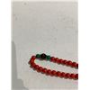 Image 3 : SINO-TIBETAN CINNABAR 108 BEADS PRAYER NECKLACE