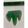 Image 2 : SPINACH GREEN JADEITE BRUSH WITH BRUSH STAND