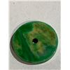 Image 2 : CIRCULAR SPINACH GREEN JADEITE DISC