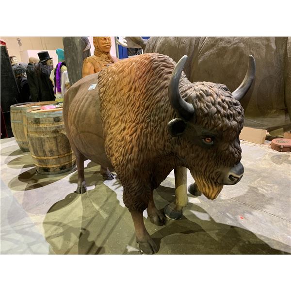 STATUE OF STANDING BUFFALO APPROX 61"