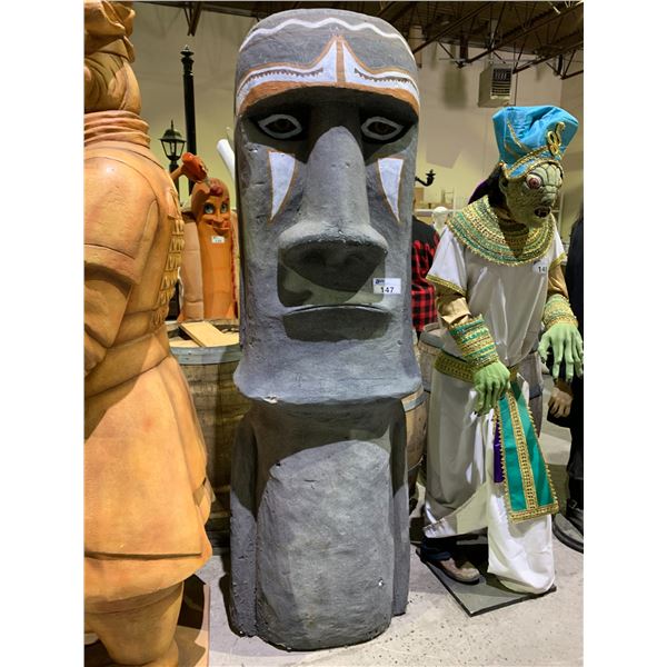 STATUE OF EASTER ISLAND 'MOAI' APPROX 82"