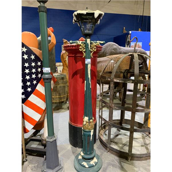 CHRISTMAS THEMED LAMP POST 78"