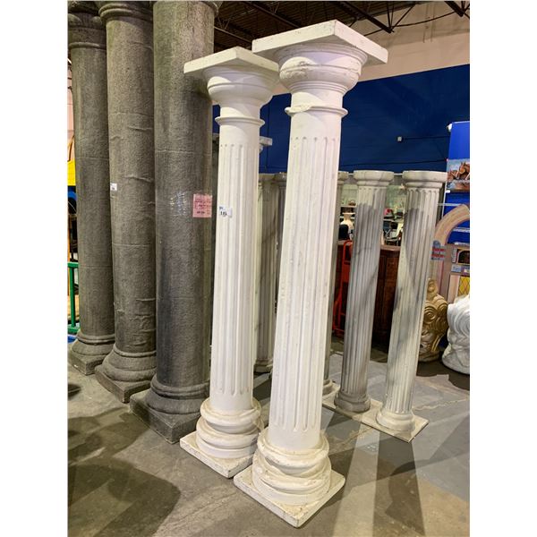 2 MATCHING COLUMNS APPROX 90"