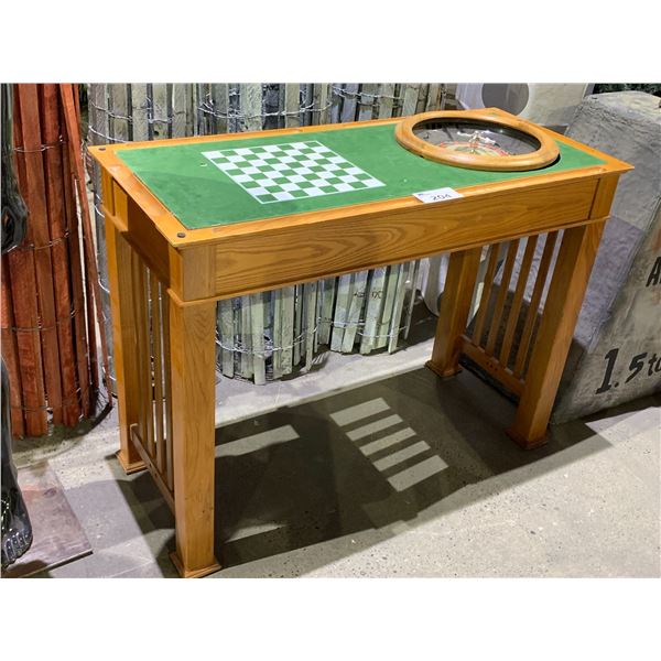 ROULETTE WHEEL GAME TABLE