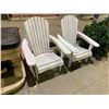 Image 1 : PAIR OF ADIRONDACK CHAIRS