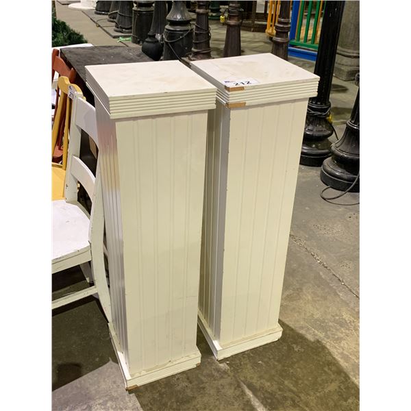 2 MATCHING COLUMNS APPROX 42"