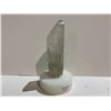 Image 2 : CLEAR QUARTZ WITH GREEN INCLUSIONS APPROX 6" RETAIL $3,200