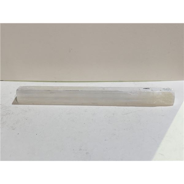 GENUINE SELENITE WAND APPROX 11  RETAIL $349