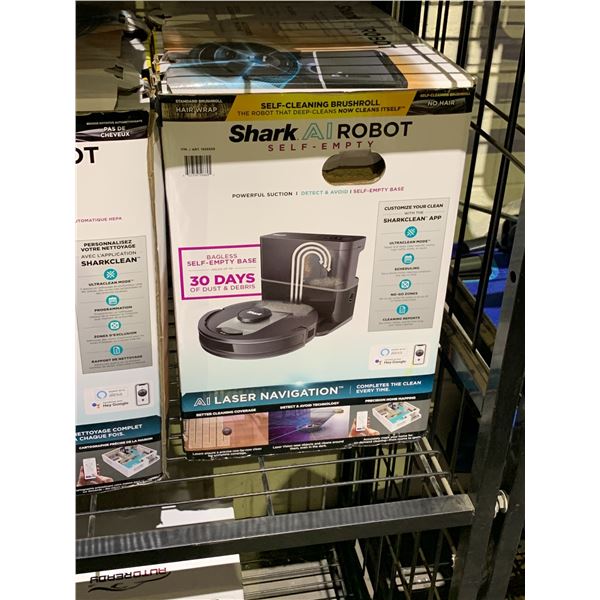 SHARK AI ROBOT SELF EMPTY VACUUM